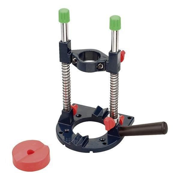 Borrguide - KWB - 43mm hals - horisontell, vertikal och vinkelborrning - djupjustering