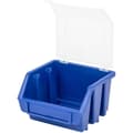 Miniatyrbild 2 av 3: Stapelbar låda Batterilåda Ergobox Inbyggnadslåda med lock Gr 1 Blaulager