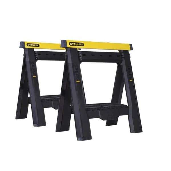 Set med 2 stycken teleskopiska hopfällbara bockar - STANLEY - STST1-70559
