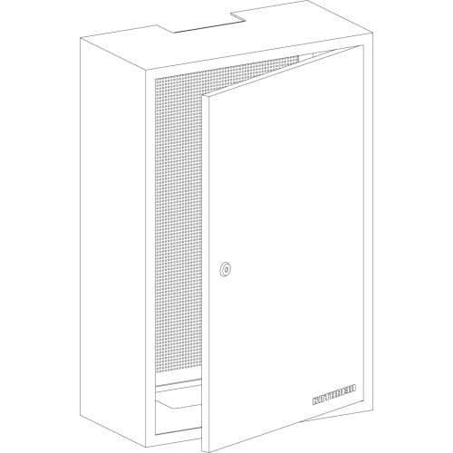 KATHREIN MS 6080 monteringsskåp - Metall - Industri - Loft - Vit - 60x80x20 cm