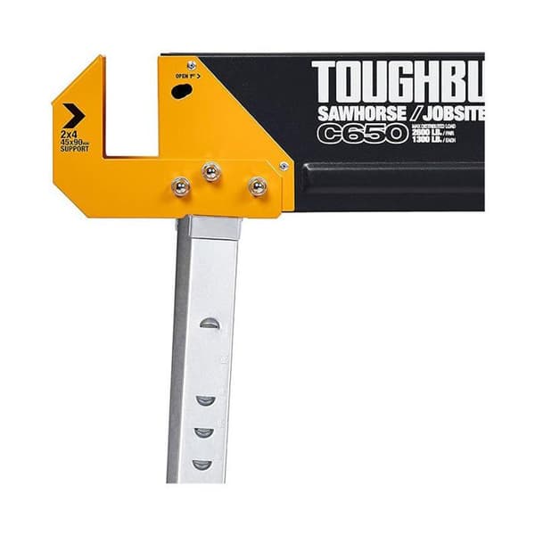 Paket med 2 arbetsplatsbockar C650 - TOUGHBUILT - TB-C650-2