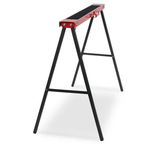 Fällbara stöd - Ej specificerat - 250kgs - Arbetshöjd 78.5 cm - Färg röd - Såld i paket