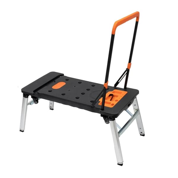 7-i-1 Arbejdsbord, Justerbar Højde, Maksimal Belastning 250 kg, Multifunktionalitet,Sort