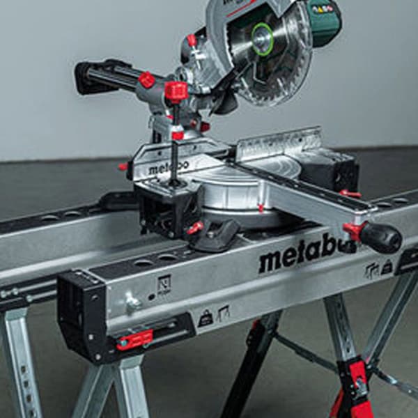 Fällbar stöd - METABO - MAB 82 - Stål - Pack av 2 - 590 kg kapacitet
