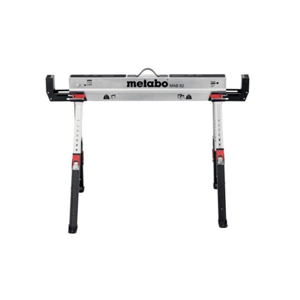 Fällbar stöd - METABO - MAB 82 - Stål - Pack av 2 - 590 kg kapacitet