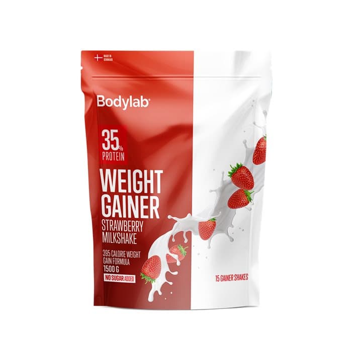 BodyLab Weight Gainer Jordbær Milkshake (1,5kg) CDON