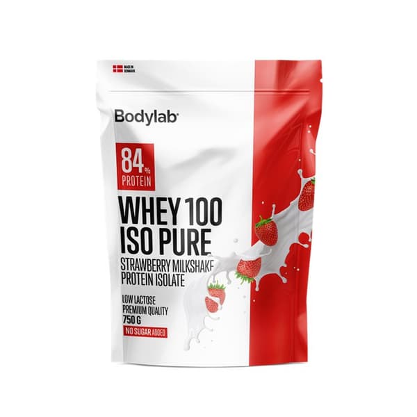 Bodylab Whey 100 ISO PURE Strawberry (750 g)