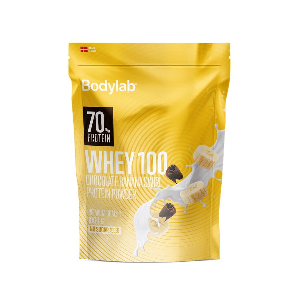 BodyLab Whey 100 Protein Powder Chocolate Banana Swirl (1kg)