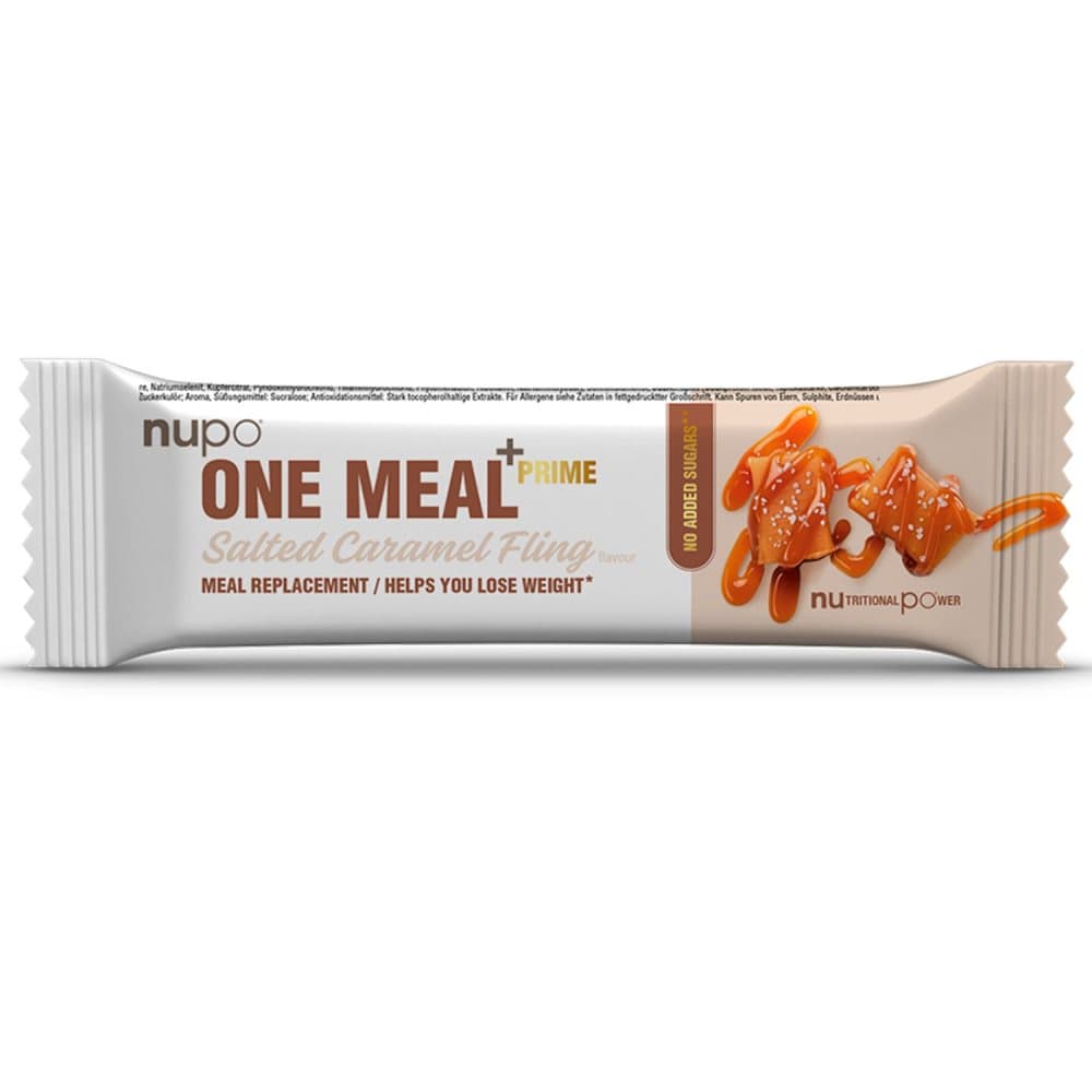 Nupo One Meal+Prime Bar - Salted Caramel 64g
