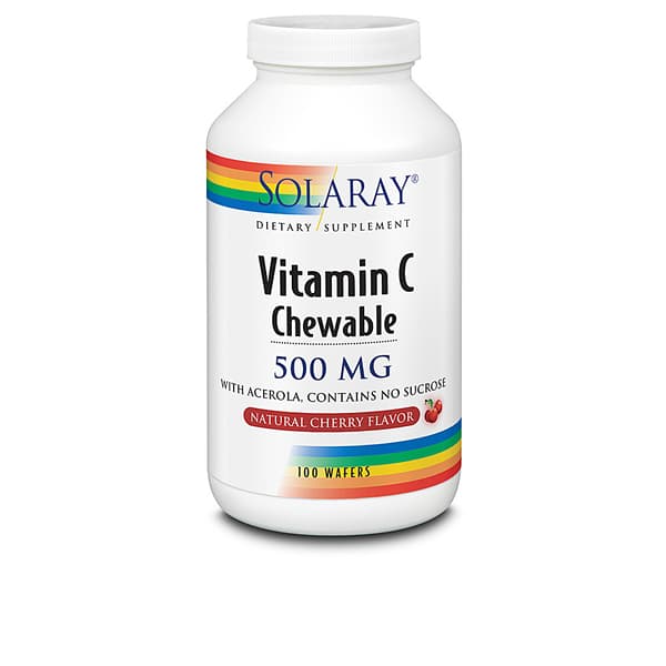 VITAMIN C 500 mg chewable tablets cherry 100 u