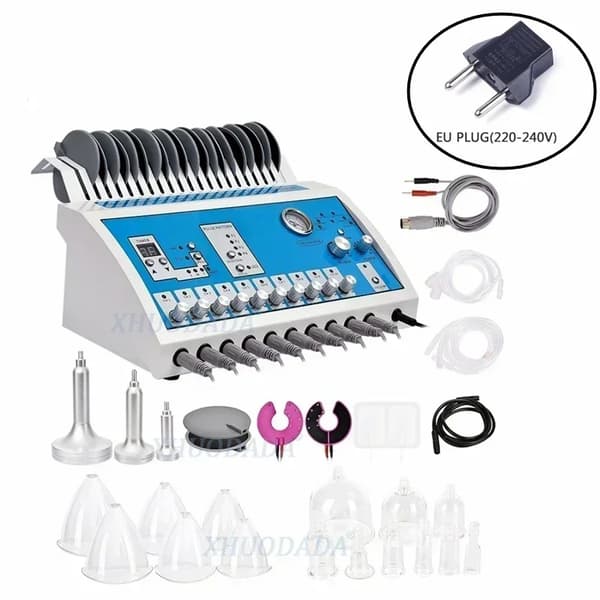 EMS-maskin, Infraröd värmeterapi, Vakuummassage, MULTI