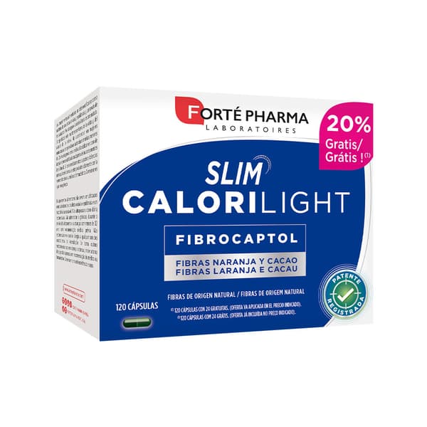 SLIM CALORI LIGHT fibrocaptol 120 capsules