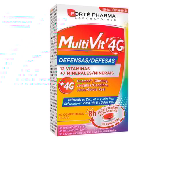 MULTIVIT 4G defenses 30 tablets