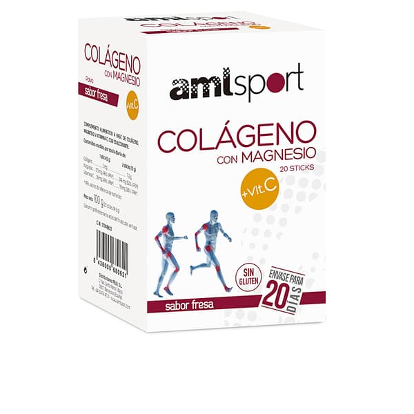 COLLAGEN WITH MAGNESIUM + VIT.C strawberry flavor 20 sticks