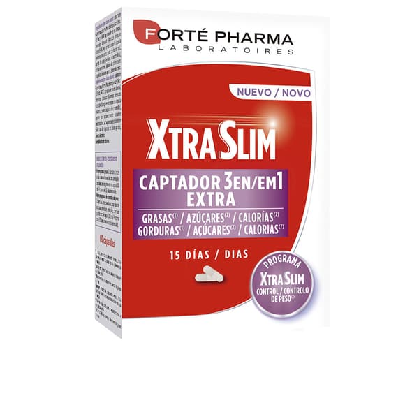 XTRASLIM CAPTADOR 3 in 1 extra 60 capsules