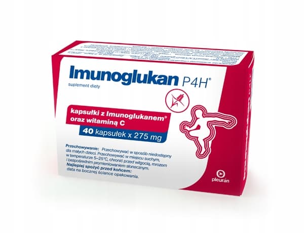 Imunoglukan P4H 40 kapslar Immunitet