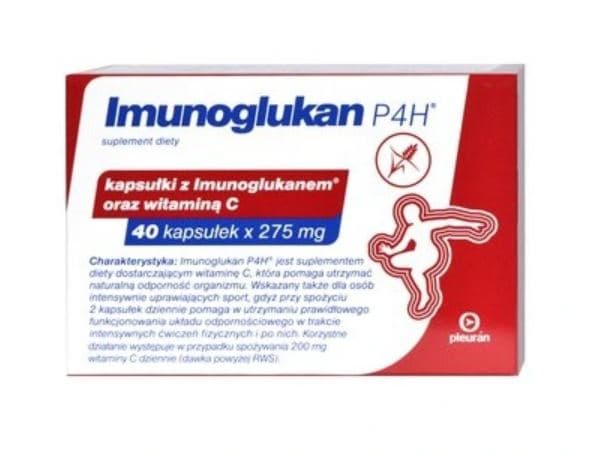 Imunoglukan P4H 40 kapslar Immunitet