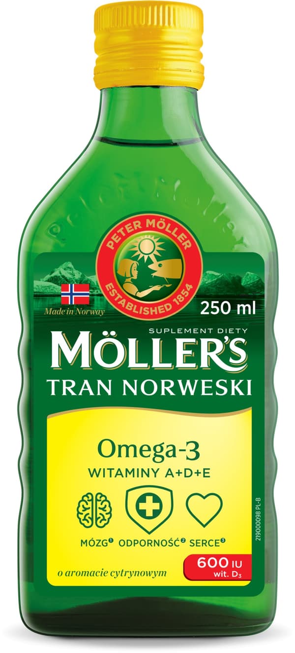 MÖLLERS NORSK CITRONTORSKFILM omega-syror 250ml