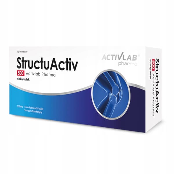 ActivLab STRUCTUACTIV 500 mg CHONDROITIN 60 kapsler.
