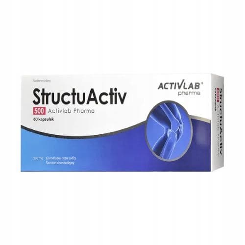 ActivLab STRUCTUACTIV 500 mg CHONDROITIN 60 kapsler.