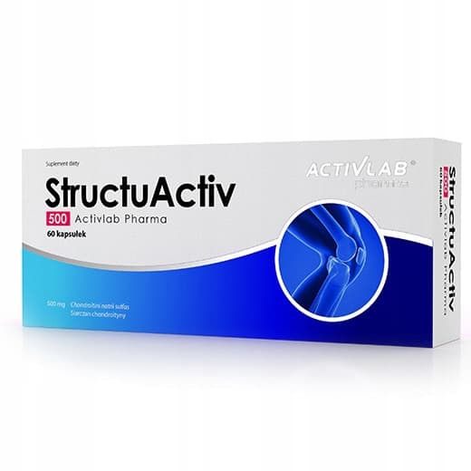 ActivLab STRUCTUACTIV 500 mg CHONDROITIN 60 kapsler.