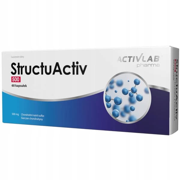 ActivLab STRUCTUACTIV 500 mg CHONDROITIN 60 kapsler.