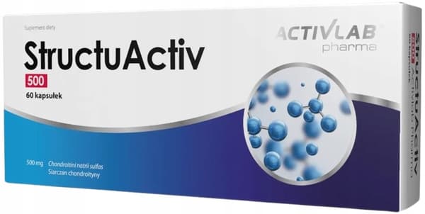 ActivLab STRUCTUACTIV 500 mg CHONDROITIN 60 kapsler.