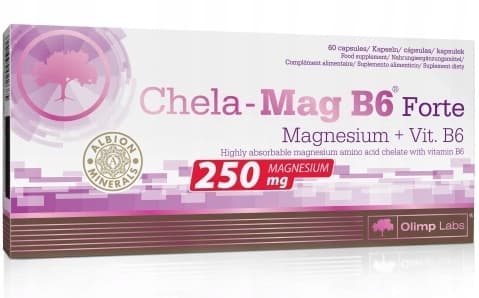 OLIMP CHELA-MAG B6 FORTE 60 caps MEGA MAGNESIUMKELAATTI