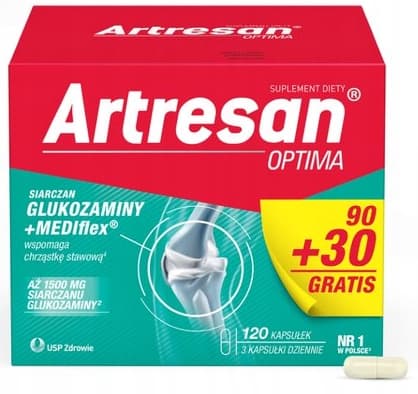 Artresan Optima 120 kapsler Led Glucosamin