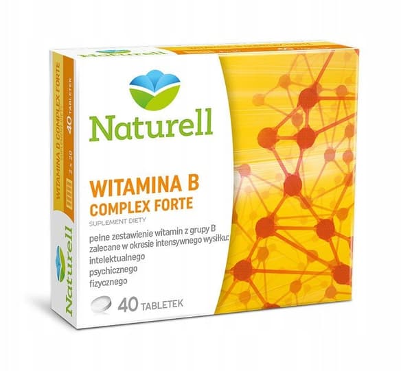 Naturell Vitamin B-komplex Forte 40 tabletter