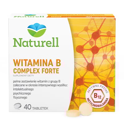 Naturell Vitamin B-komplex Forte 40 tabletter