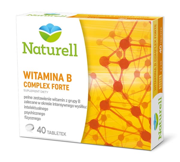 Naturell Vitamin B-komplex Forte 40 tabletter
