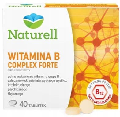 Naturell Vitamin B-komplex Forte 40 tabletter