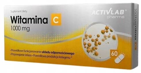 ACTIVLAB Vitamin C 1000 mg Immunitet 60 kapslar