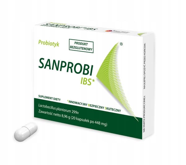 SANPROBI IBS 20 KAPSLER probiotika
