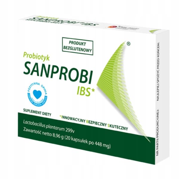 SANPROBI IBS 20 KAPSLER probiotika