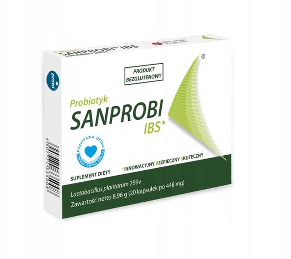 SANPROBI IBS 20 KAPSLER probiotika