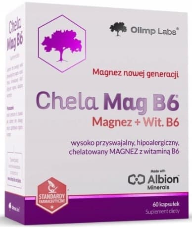 Olimp Chela-Mag B6 60 kapslar Magnesiumkelat