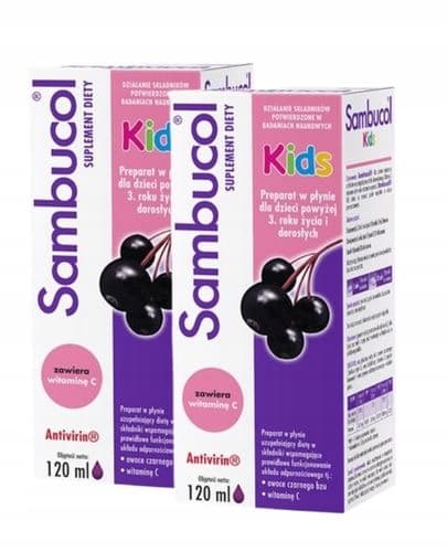 Sambucol Kids Flytande 120 ml BARNS IMMUNITET