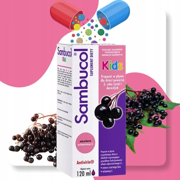 Sambucol Kids Flytande 120 ml BARNS IMMUNITET