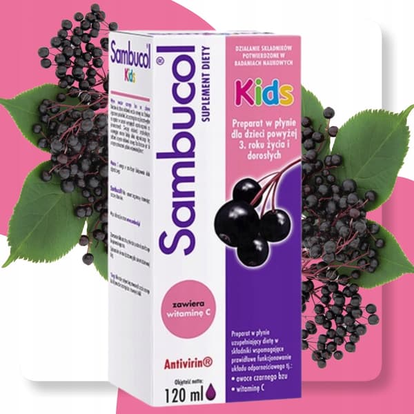 Sambucol Kids Flytande 120 ml BARNS IMMUNITET