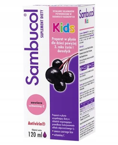 Sambucol Kids Flytande 120 ml BARNS IMMUNITET