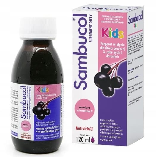 Sambucol Kids Flytande 120 ml BARNS IMMUNITET