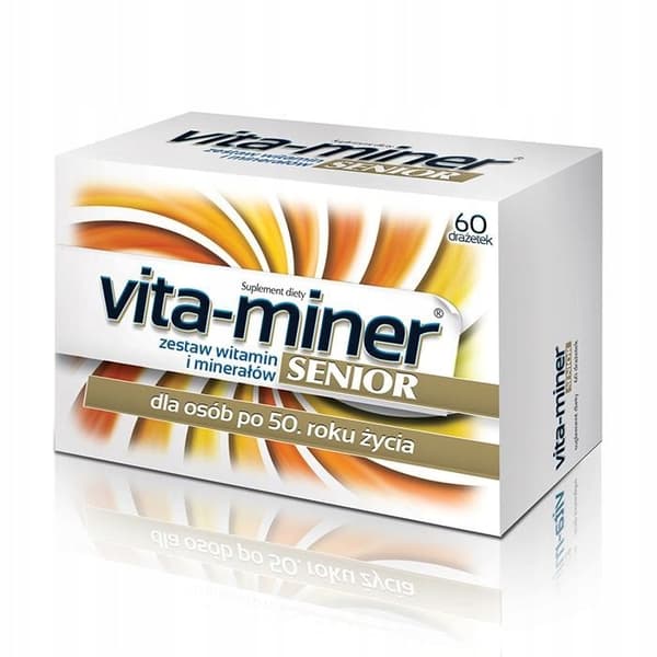 VITA-MINER SENIOR 60 tabletter VITAMINER