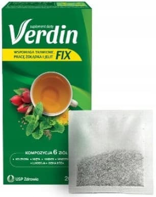 Verdin Fix yrttiseos 20 pussia