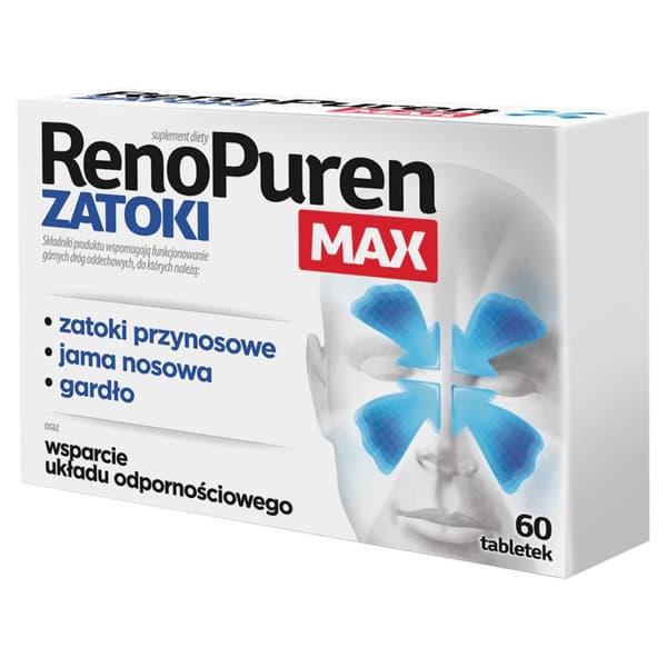 Renopuren Sinuses Max 60 tabletter Immunitet