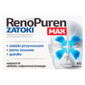 Miniatyrbillede 2 af 7: Renopuren Sinuses Max 60 tabletter Immunitet