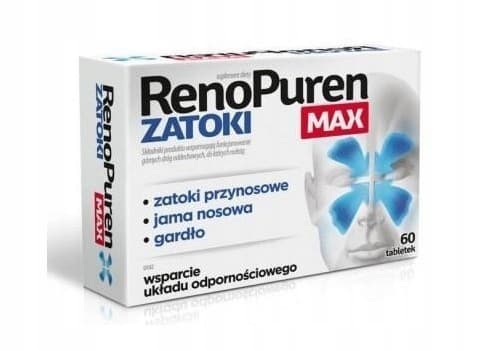 Renopuren Sinuses Max 60 tabletter Immunitet