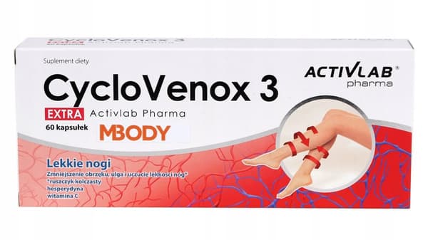 ActivLab CycloVenox 3 Extra Heavy Legs 60 kapslar