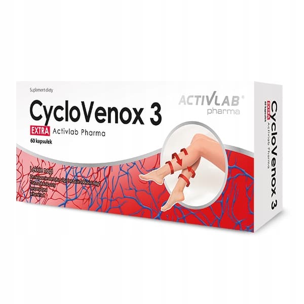 ActivLab CycloVenox 3 Extra Heavy Legs 60 kapslar